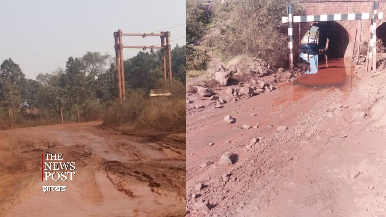 सारंडा में जर्जर सड़क मरम्मति और भाड़ा बृद्धि की मांग को लेकर  ट्रक ऑनर एसोसिएशन का  3 फरवरी से अनिश्चितकालीन हड़ताल चक्का जाम