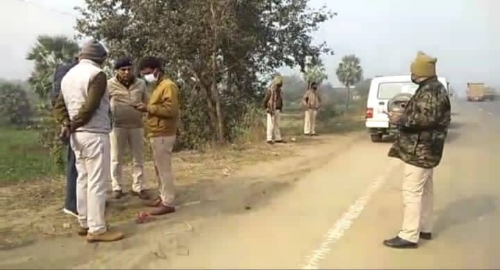 ट्रक लूट रहे अपराधियों ने पुलिस पर चलाई गोली, एक जख्मी