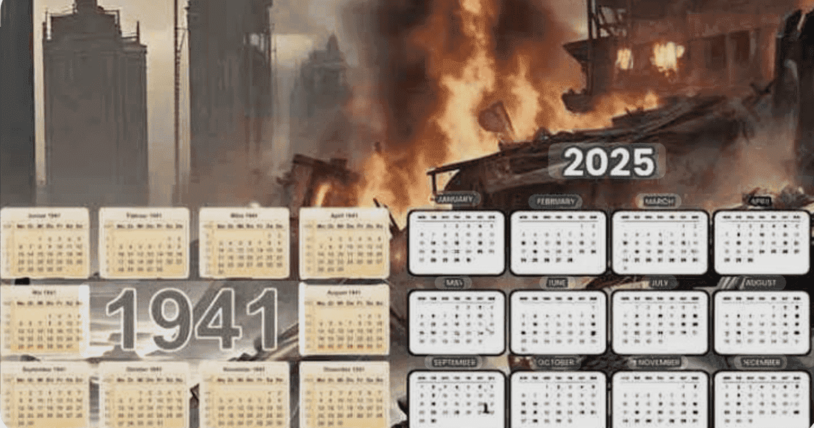 संयोग या चेतावनी? 2025 का कैलेंडर 1941 जैसा, जानें इसके पीछे की वजह