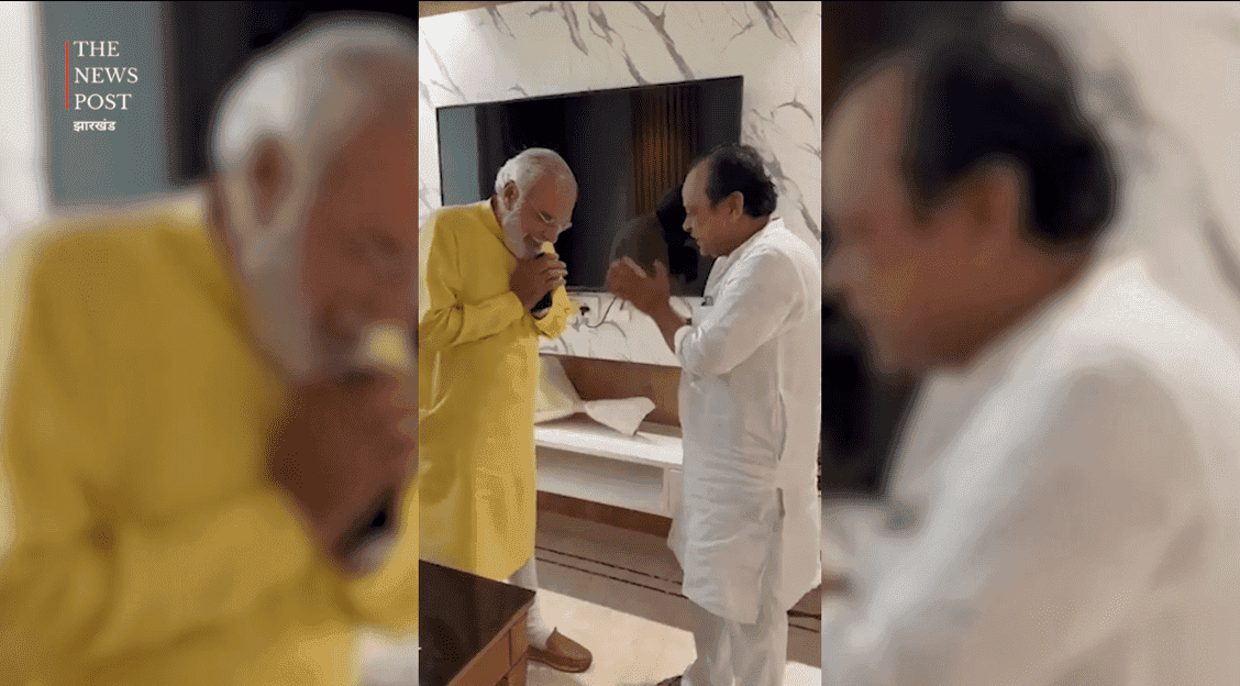 पीएम मोदी के हमशक्ल से मिले इरफान अंसारी, वीडियो शेयर कर कहा- मोदी जी से मिलने की हसरत थी, किस्मत ने हमशक्ल से मिला दिया