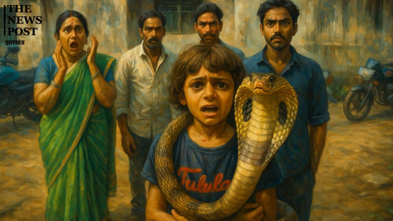 बाप रे! इस मासूम से रात भर लिपटा रहा नाग और नागिन और फिर जो हुआ..कमजोर दिल वाले ना देखें