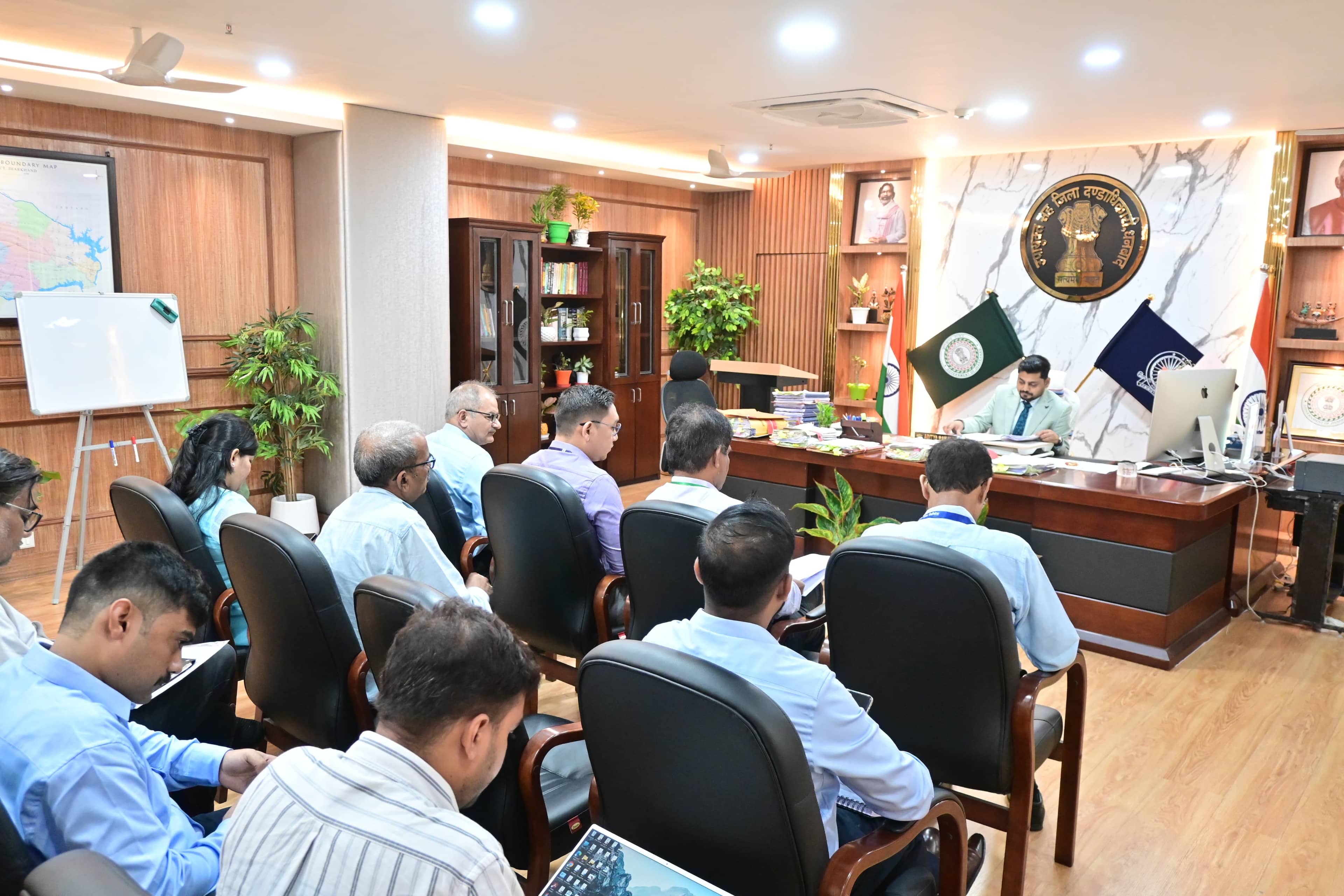 झरिया मास्टर प्लान को ले बैठक :बेलगड़िया, करमाटांड़ एवं कुसुम विहार में बनेगे पुलिस पोस्ट, और क्या हुआ निर्णय !