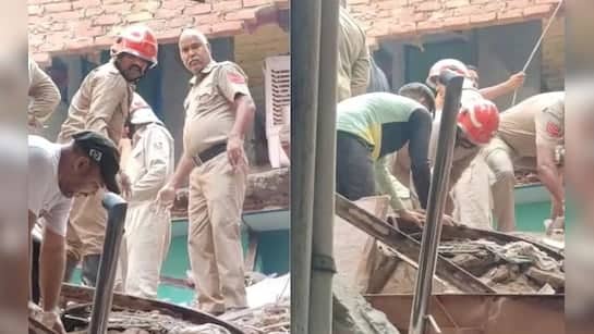 दिल्ली में चार मंजिली इमारत गिरी, कई लोगों के फंसे होने की आशंका, बचाव कार्य जारी