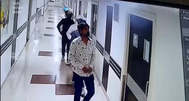 पारस अस्पताल के ICU में हुए मर्डर का लाइव वीडियो आया सामने, आप भी देखिए