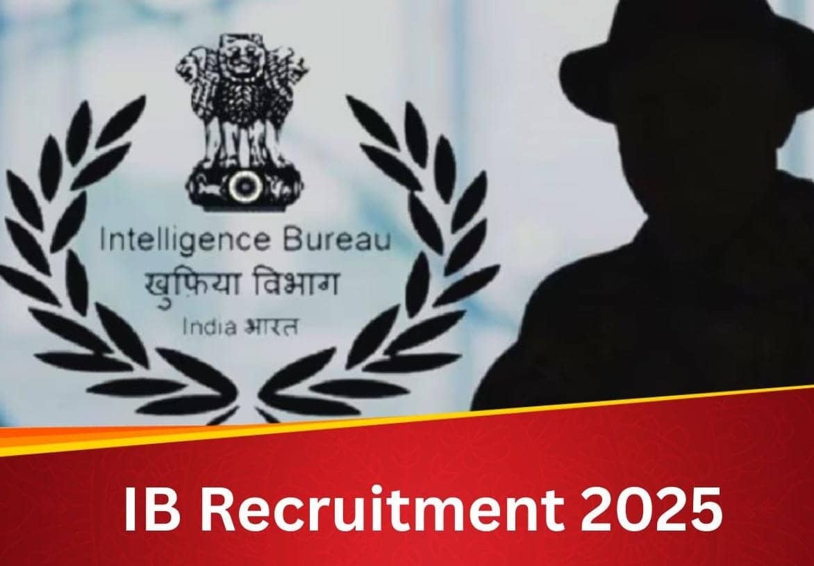 10वीं पास के लिए सरकारी नौकरी पाने का बढ़िया मौका,इंटेलिजेंस ब्यूरो में निकली है भर्ती,बढ़िया मिलेगी सैलरी