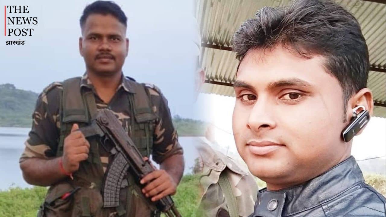 झारखंड पुलिस मुख्यालय से CRPF IG साकेत सिंह समेत 4 सदस्यीय टीम पहुंची पलामू, शहीद जवान को देंगे सलामी