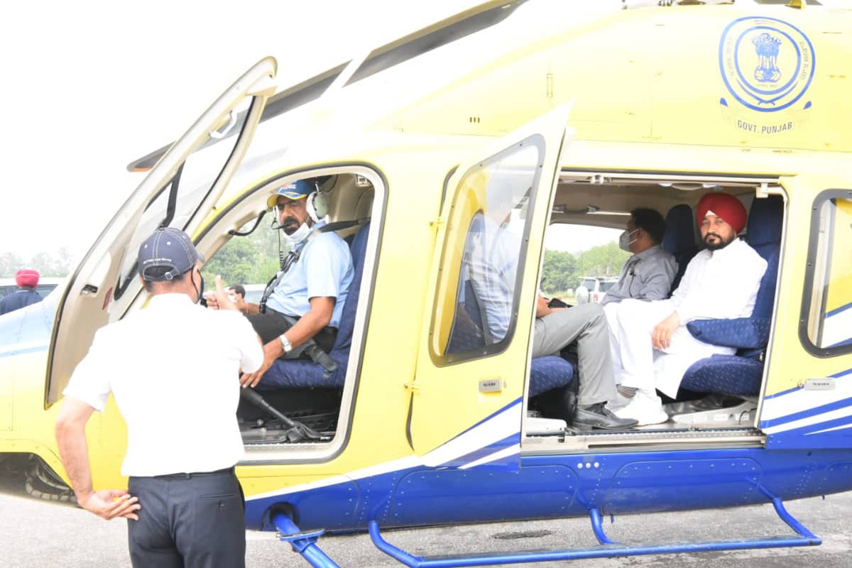 पीएम के पंजाब दौरे के कारण सीएम चन्नी के हेलिकाप्टर को नहीं मिली उड़ान की इजाजत, राजनीति गर्म  