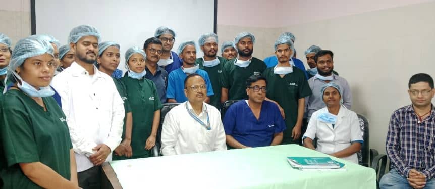 सदर अस्पताल में मनाई गई लेप्रोस्कोपिक सर्जरी शुरू होने की पांचवीं वर्षगांठ