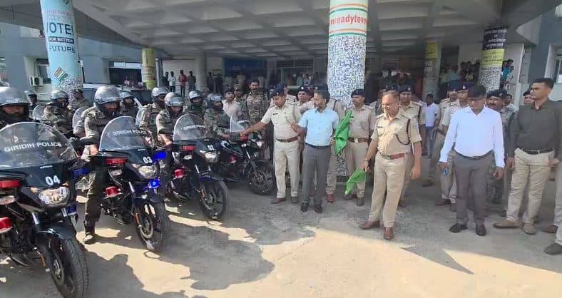 क्राइम पर लगेगी लगाम! गिरिडीह पुलिस को मिले हाईटेक 30 रिस्पांस राइडर्स