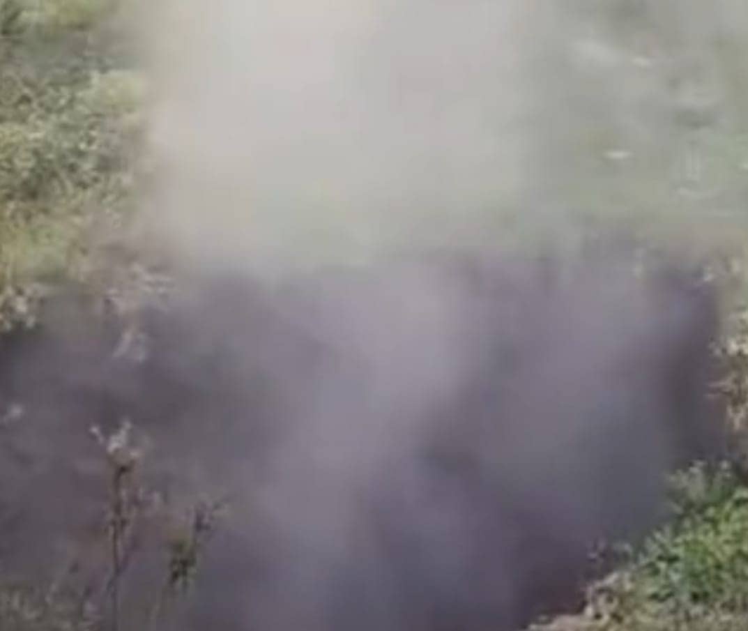 धनबाद के कुसुंडा में फिर बना बड़े आकर का गोफ, निकल रही जहरीली गैस, अब आगे क्या, पढ़िए !