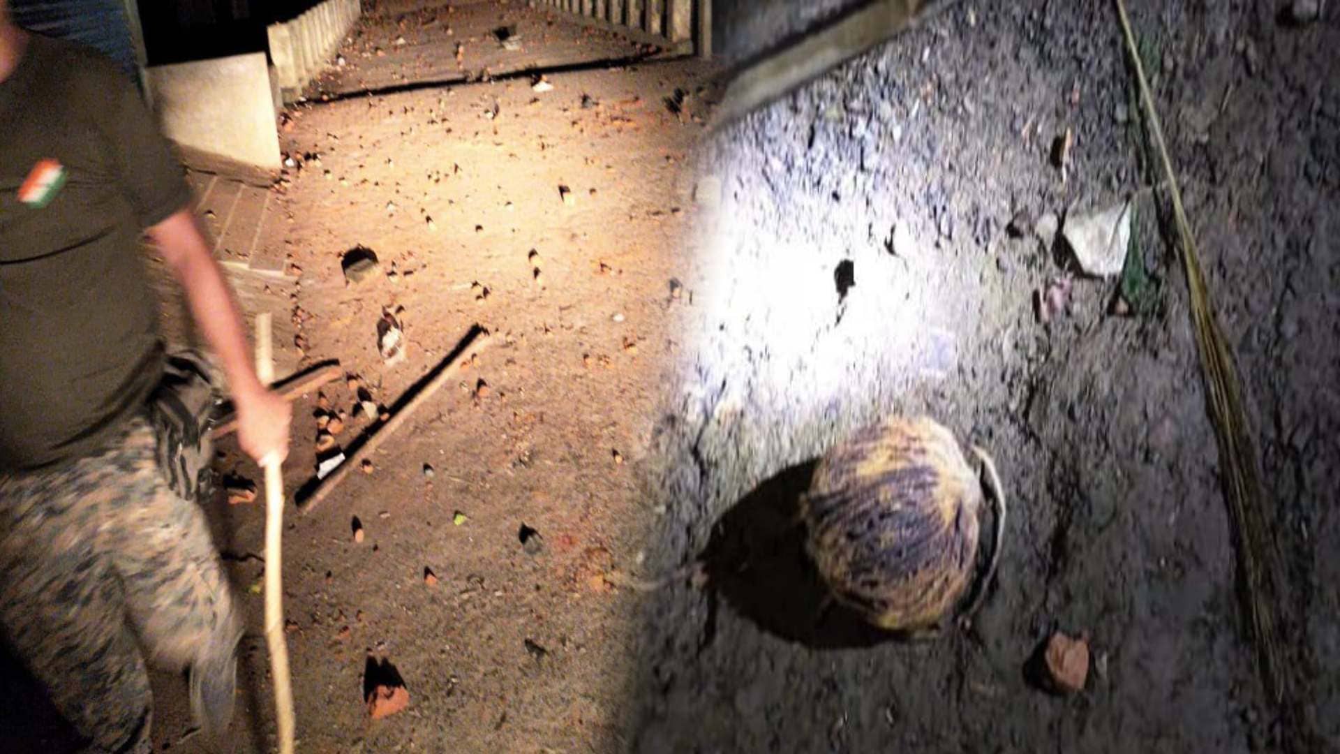 पाकुड़ में दो गुटों में जमकर बवाल, पत्थरबाजी के साथ खूब चले बम, कई घायल   