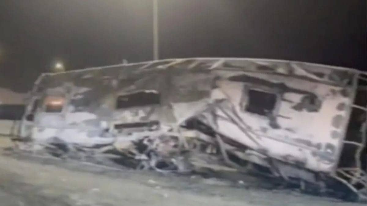 बड़ी खबर: सऊदी अरब में दर्दनाक सड़क हादसा, उमरा करने गए 42 भारतीयों की मौत 