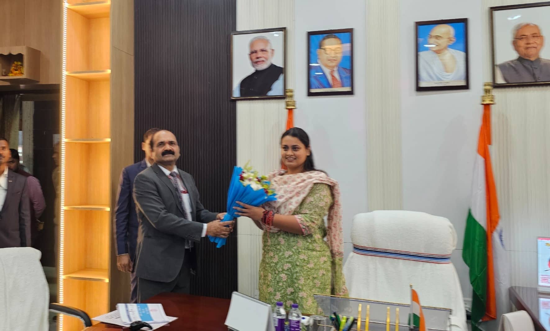 खेल मंत्री श्रेयसी सिंह ने की खेल विभाग की योजनाओं एवं परियोजनाओं की समीक्षा,बताया अपना लक्ष्य 