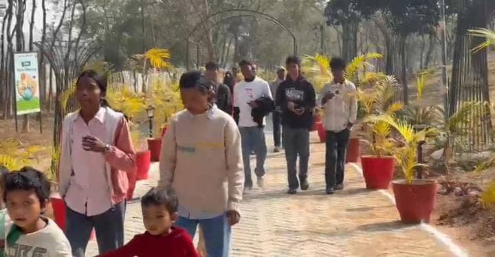 गुमलावासियों को मिला नए साल का बड़ा तोहफा, बायोडायवर्सिटी पार्क का हुआ उद्घाटन