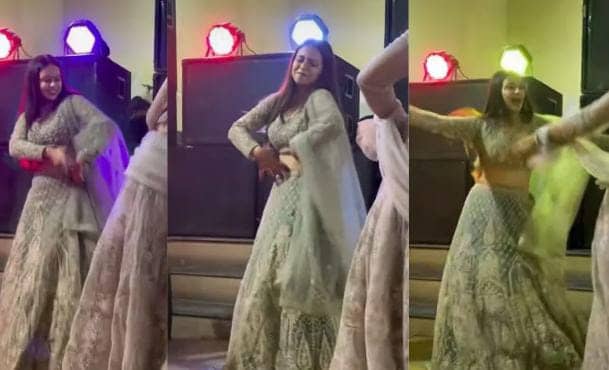 बंदूक चलेगी ! सपना चौधरी के गाने जब लड़की ने लगाया ठुमका, तो कातिलाना मूव्स देख हिल गए लोग, आप भी देखिए