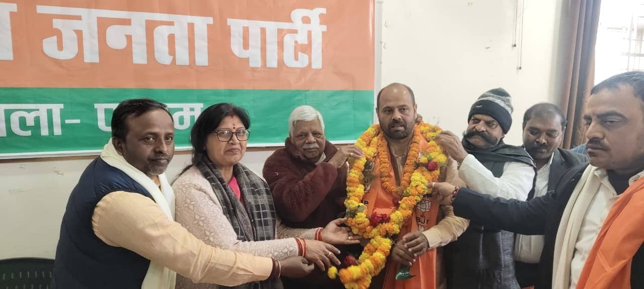 पलामू भाजपा को मिला पुराना नेतृत्व, अमित तिवारी दोबारा चुने गए जिला अध्यक्ष