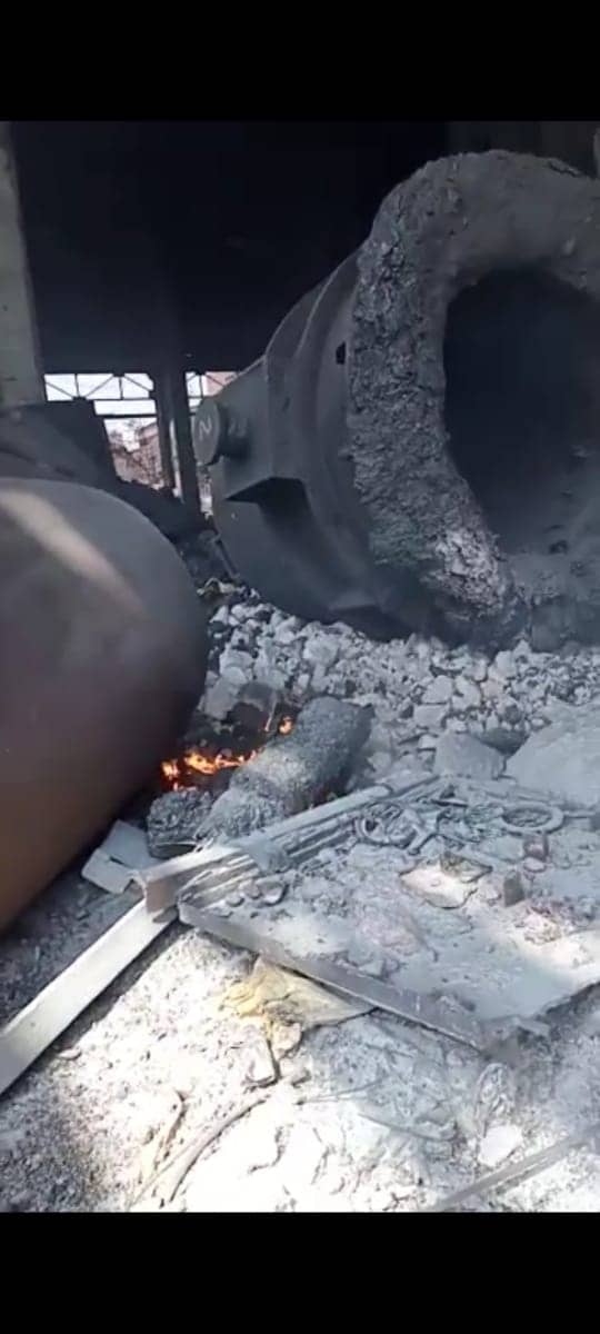 अमलगम स्टील प्लांट के एक फर्नेस में ज़ोरदार विस्फोट,एक घायल