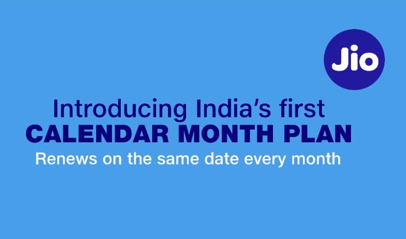 JIO ने लॉन्च किया “कलेंडर मंथ वैलिडिटि” प्लान, एक रिचार्ज पर मिलेगी पूरे महीने भर की वैद्यता