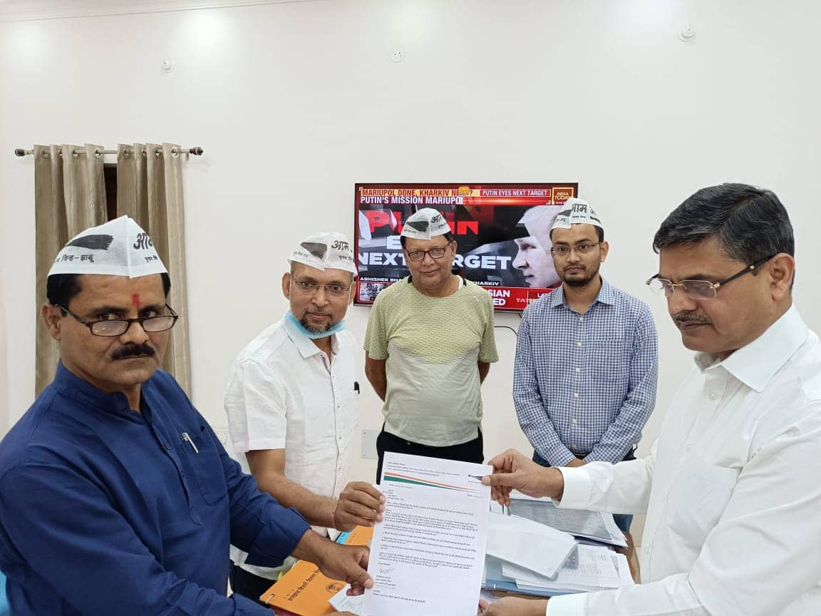 ऊर्जा सचिव से  "आप" की मुलाकाता, दर्द -ए-बिल का किया इजहार