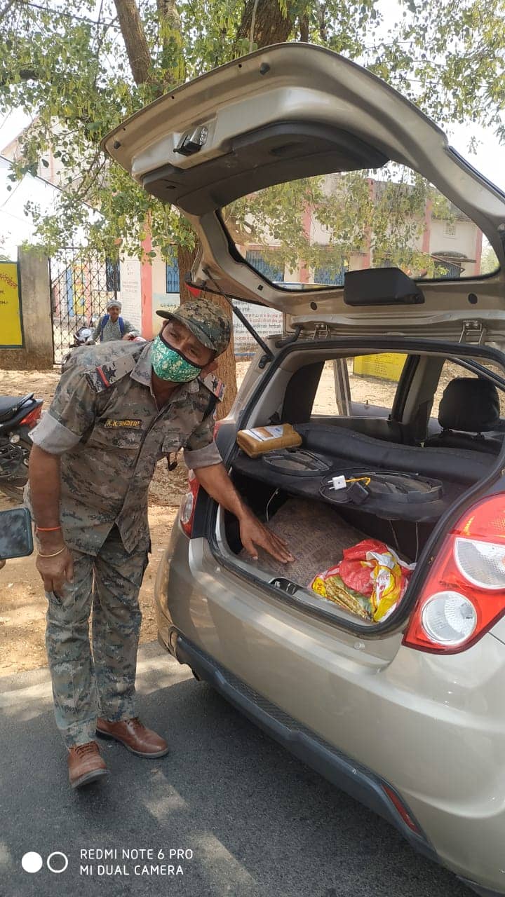 पंचायत चुनाव : अवैध शराब के खिलाफ पुलिस का अभियान शुरू,  हर वाहन की हो रही जांच