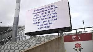 भारत और इंग्लैंड के बीच पाँचवा टेस्ट रद्द, भारत ने 2-1 से जीता सीरीज