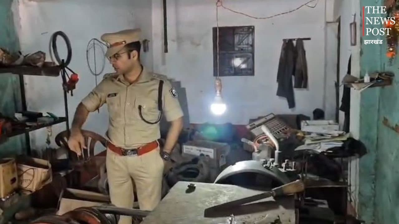 अवैध कारतूस फैक्ट्री का भंडाफोड़, 500 से अधिक कारतूस बरामद, चार गिरफ्तार