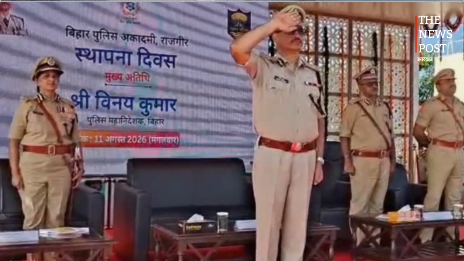 बिहार पुलिस अकादमी के स्थापना दिवस पर बोले DGP- पुलिस नौकरी नहीं, 24 घंटे की सेवा
