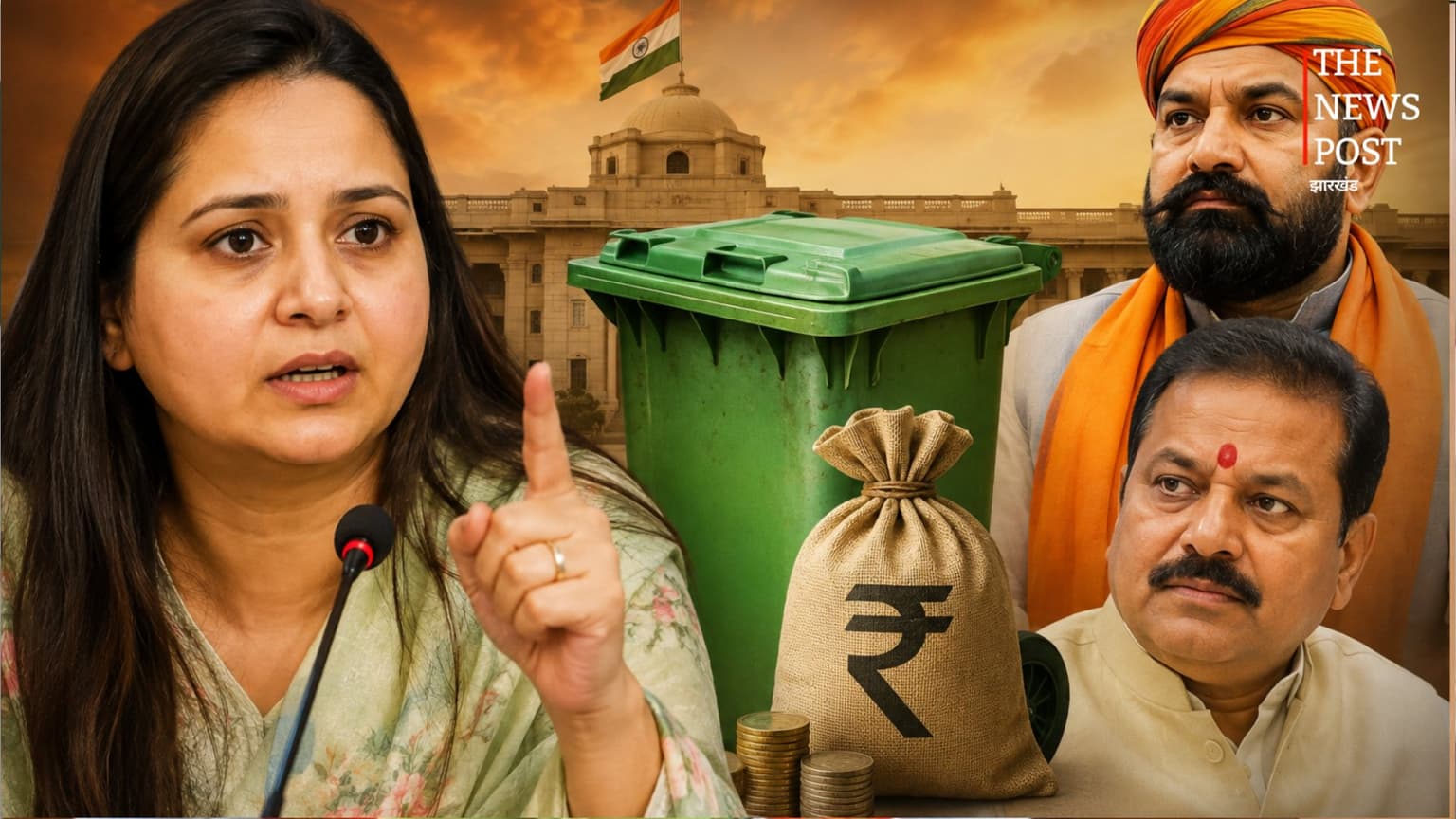 बिहार में डस्टबिन विवाद: रोहिणी आचार्य का आरोप- ₹1,500 का डस्टबिन ₹15,000 में खरीदा, आखिर क्या है राज?