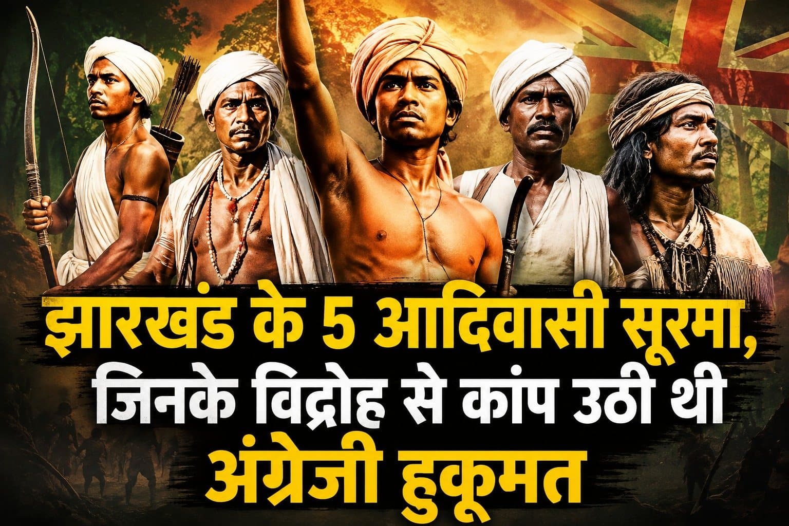 झारखंड के 5 आदिवासी सूरमा, जिनके विद्रोह से कांप उठी थी अंग्रेजी हुकूमत