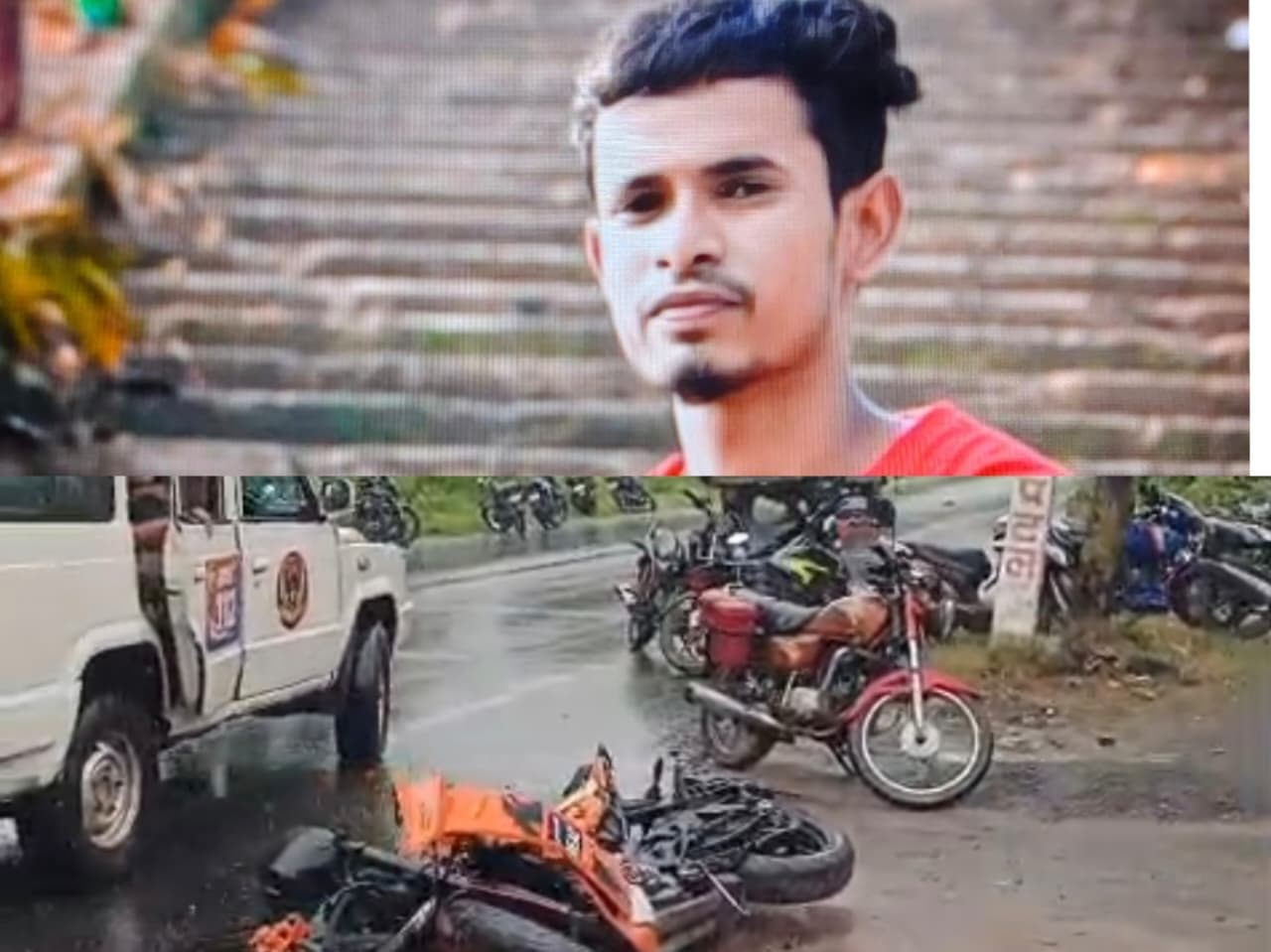 धनबाद में रफ्तार का कहर! अनियंत्रित KTM खड़े वाहन से टकराई, युवक की मौत