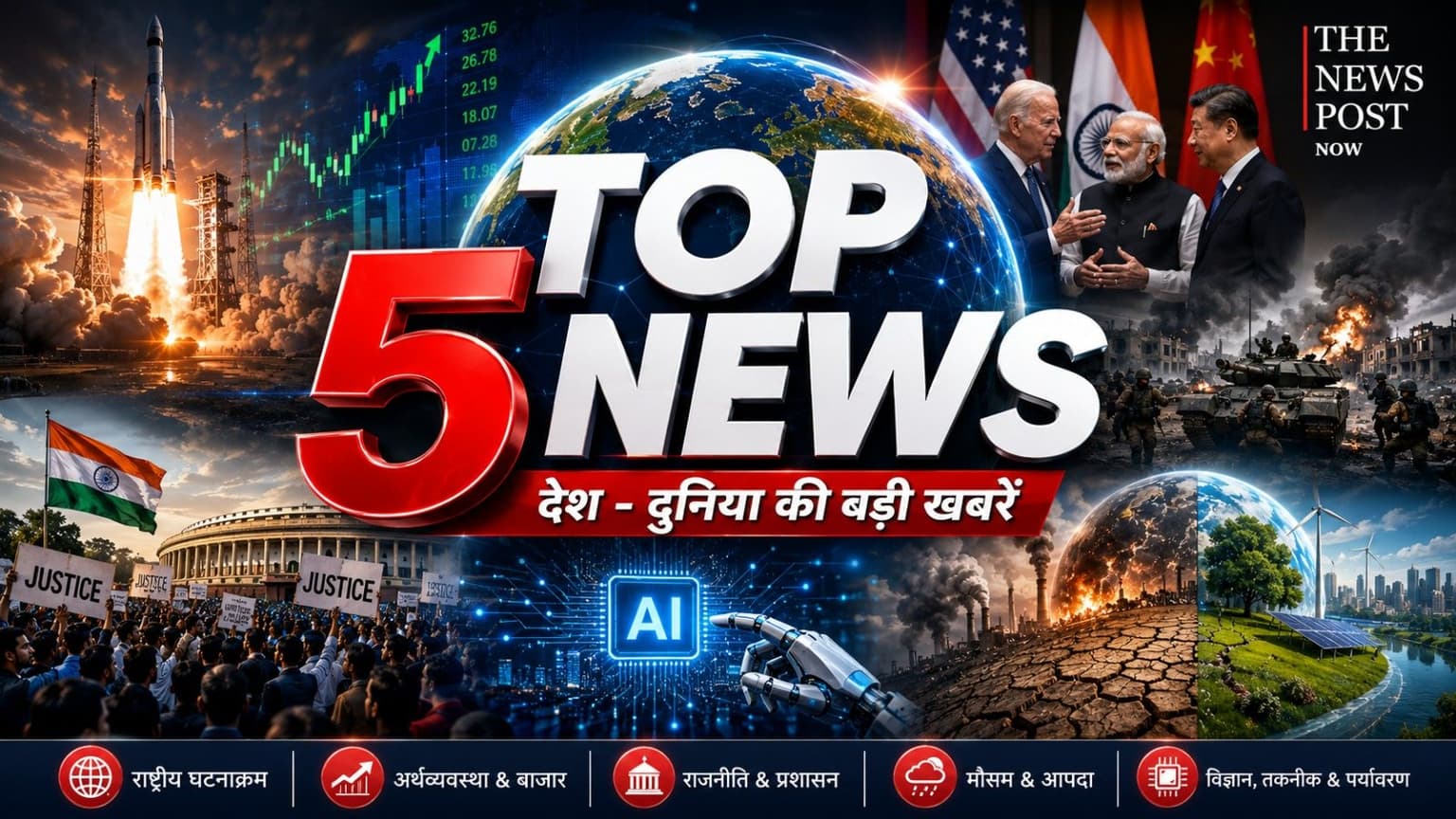 दिल्ली जल बोर्ड मामला से लेकर मध्य-पूर्व में तनाव तक, जाने देश-विदेश की प्रमुख खबरें