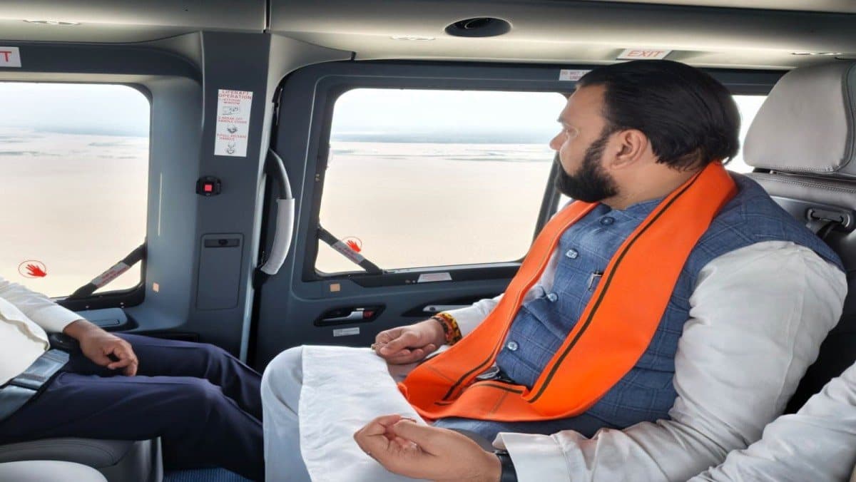 बिहार में बाढ़ के हालात पर CM सम्राट चौधरी की नजर, हवाई सर्वेक्षण कर लिया स्थिति का जायजा