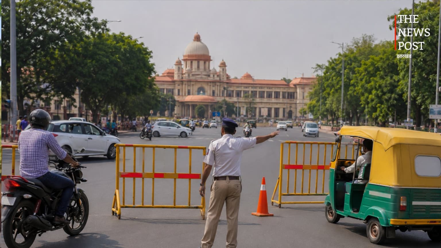 पटना में लोकभवन मार्च को लेकर बदली ट्रैफिक व्यवस्था, इन रास्तों पर रहेगी रोक