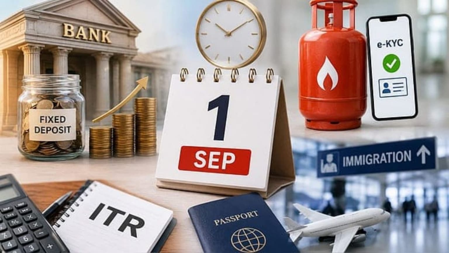 September Rule Changes: 1 सितंबर से बदलेंगे ये नियम, ATM से पैसे निकालना और LPG से जुड़े काम हो सकते हैं महंगे