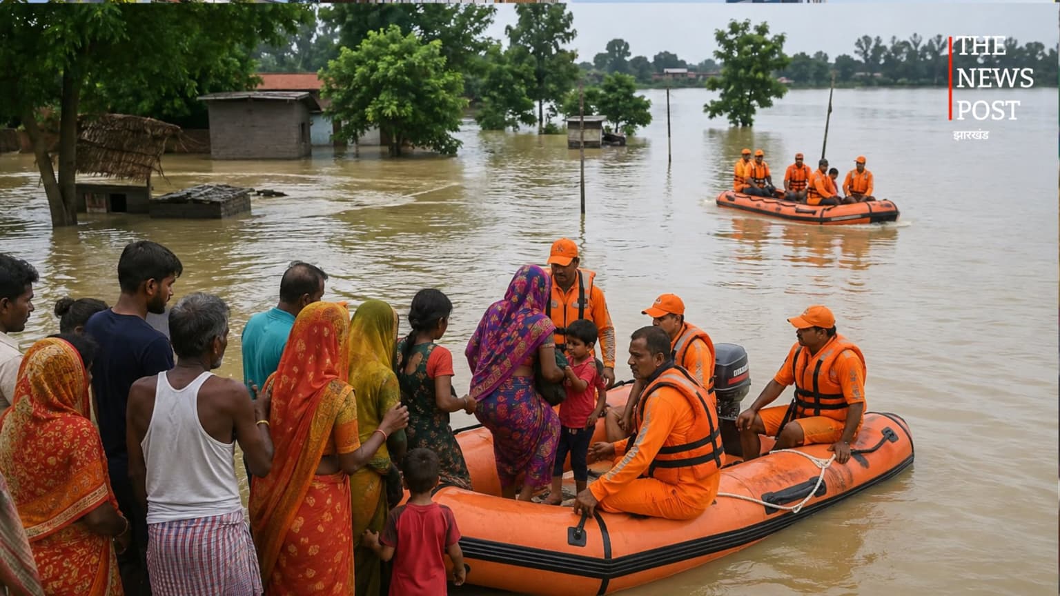 Patna Flood Alert: बढ़ते जलस्तर से निचले इलाकों पर खतरा, 66 नावें तैनात, हेल्पलाइन नंबर जारी