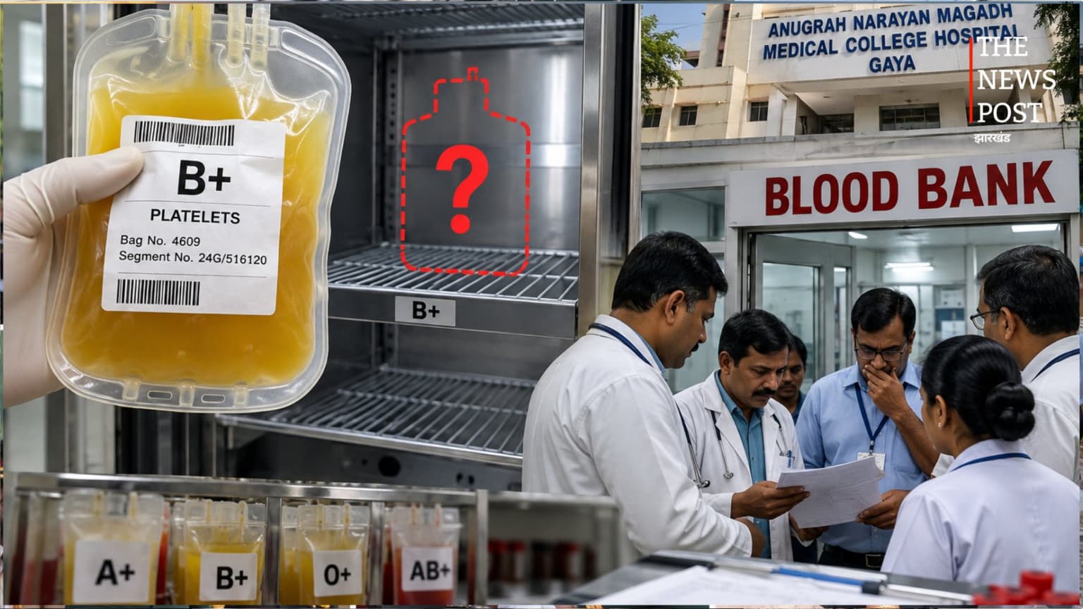 प्लेटलेट का बैग गया कहां? गयाजी के ब्लड बैंक में ‘4609’ के गायब होते ही 9 कर्मचारियों से जवाब-तलब