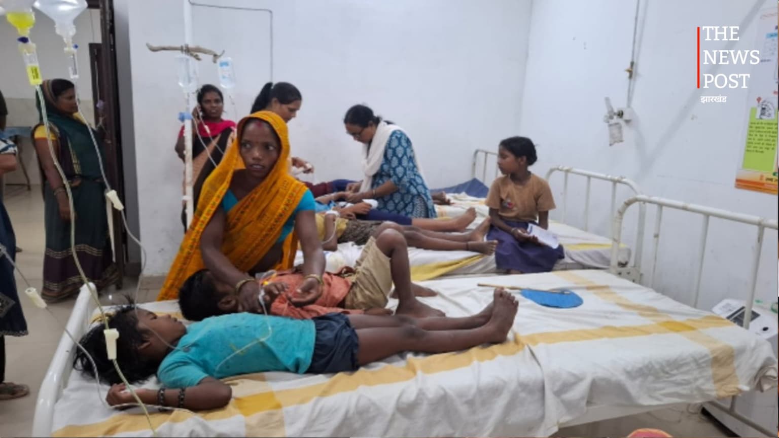सहरसा में मध्याह्न भोजन खाने के बाद एक दर्जन से अधिक बच्चे बीमार, सदर अस्पताल में भर्ती