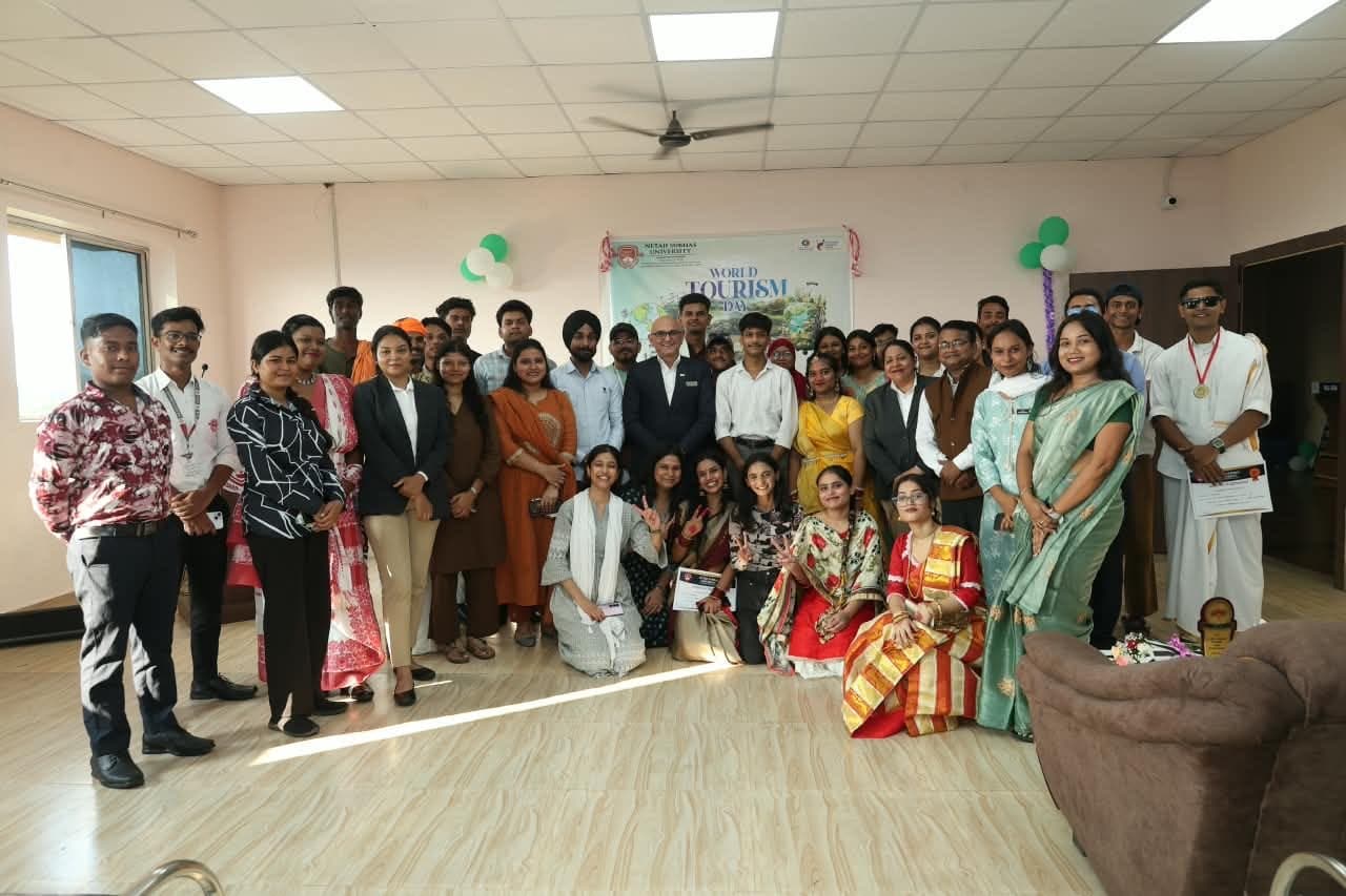 NSU में विश्व पर्यटन दिवस पर 'सतत पर्यटन' विषय पर कार्यशाला का आयोजन