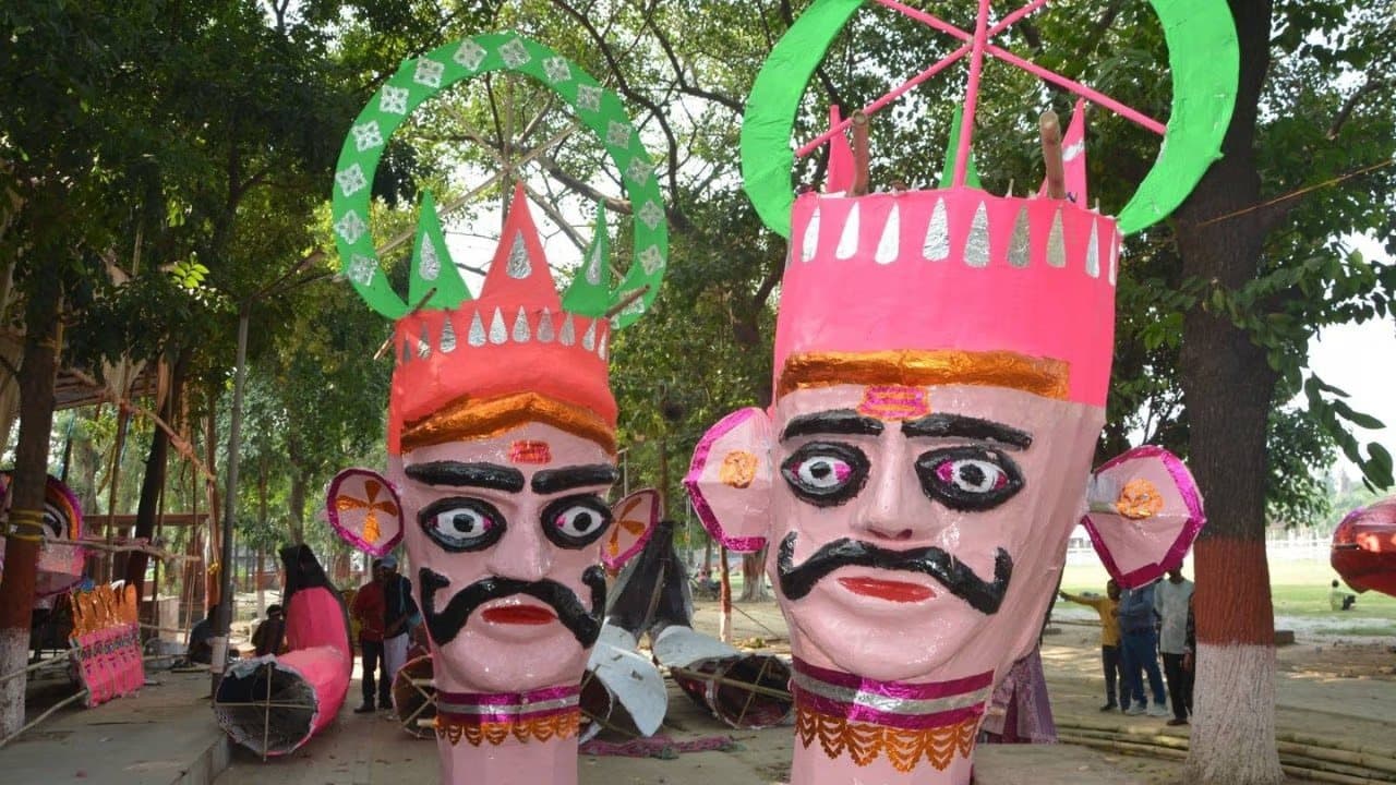 गांधी मैदान में जलेगा राज्य का सबसे बड़ा पुतला, निकाली जाएगी शोभायात्रा