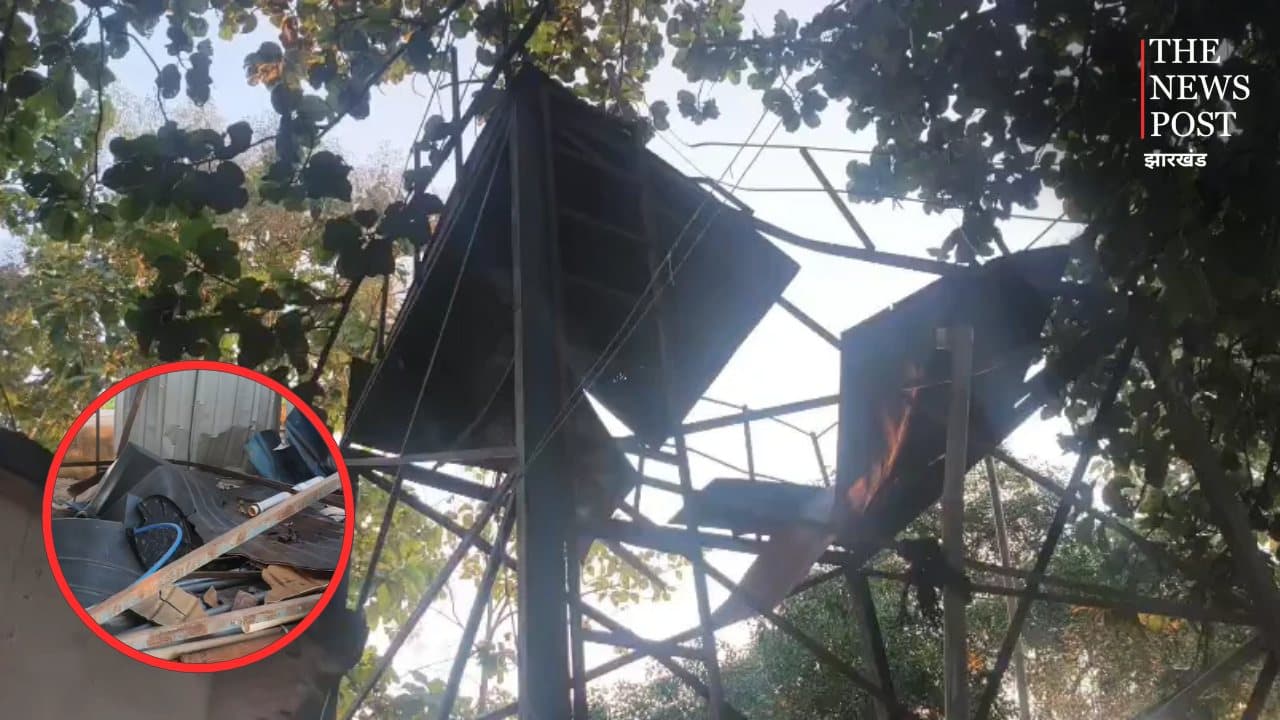 धम से गिरा नलजल का टंकी, ब्लास्ट की अवाज सुन मची अफरा-तफरी!