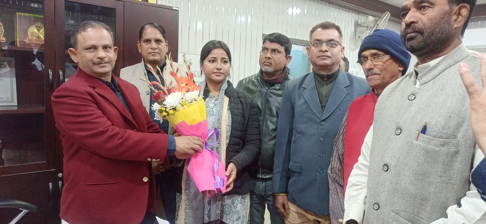 विधायक अंबा ने अरगड्डा जीएम के साथ की एजेंडा बैठक, सीटीओ पर हुई चर्चा 