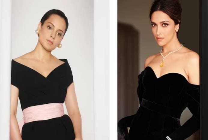 कंगना रनौत ने ट्वीट कर दीपिका पादुकोण की तारीफ के बांधे पुल, दीपिका की खूबसूरती पर हुई फिदा