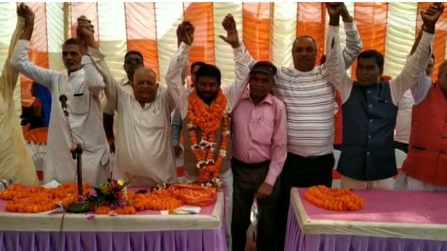 पंचायत चुनाव की अधिसूचना जारी होने से पूर्व प्रत्याशियों का जनसंपर्क अभियान जारी