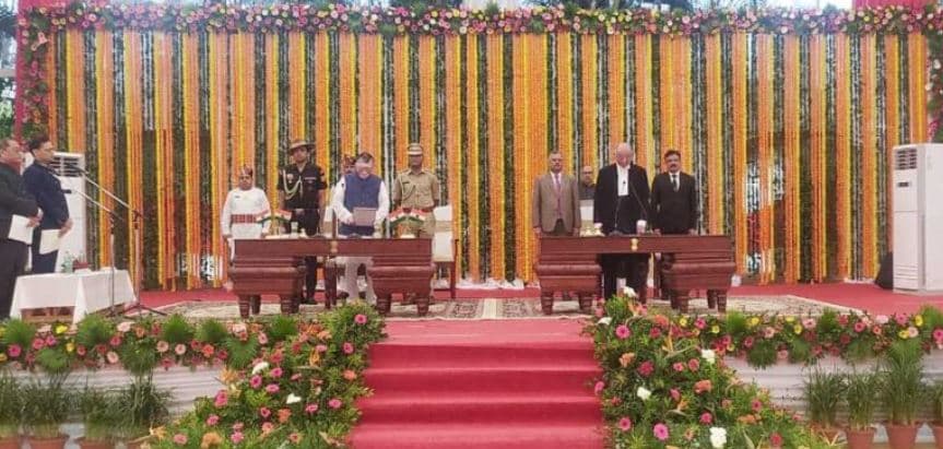 झारखंड हाईकोर्ट के 16वें चीफ जस्टिस के रूप में जस्टिस एमएस रामचंद्र राव ने ली शपथ