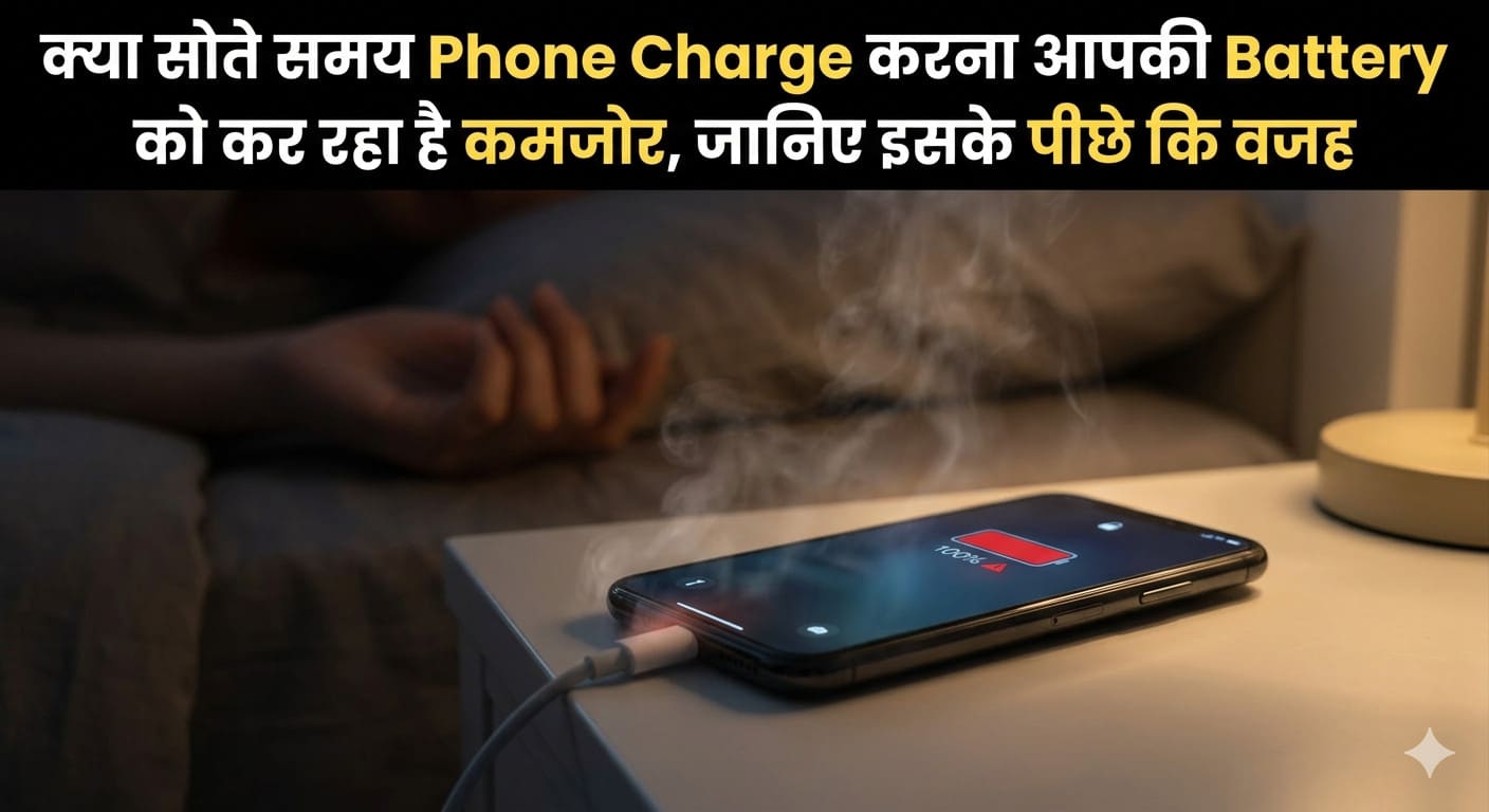 Phone को रातभर Charging पर छोड़ना कितना सुरक्षित? एक्सपर्ट्स ने बताया पूरा सच