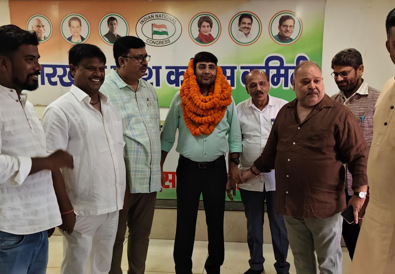 झारखंड कांग्रेस में डॉ. तौसीफ को मिली बड़ी जिम्मेदारी, बोले- जनता की आवाज़ घर-घर पहुंचाएंगे
