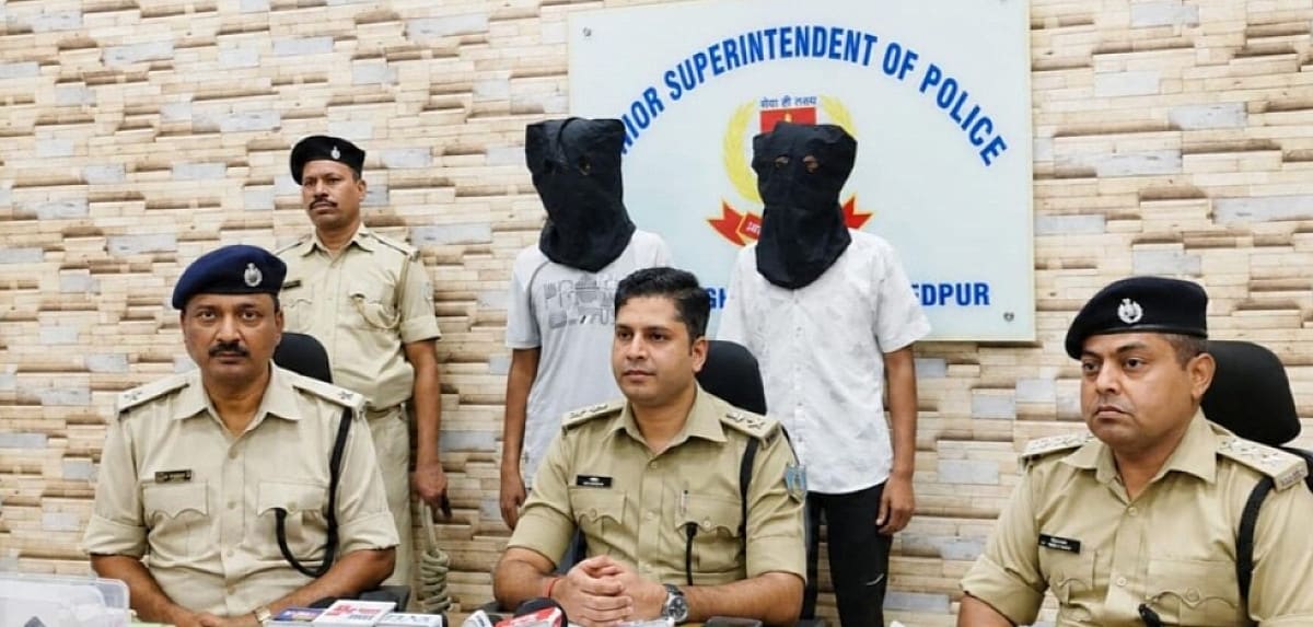 जमशेदपुर में अवैध हथियार सप्लाई नेटवर्क का भंडाफोड़, दो गिरफ्तार