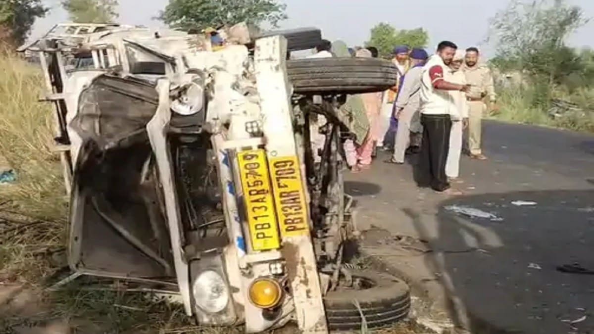 बड़ी खबर: पंजाब के फिरोजपुर में भीषण सड़क हादसा! पिकअप और ट्राले की टक्कर में 8 की मौत, 15 घायल