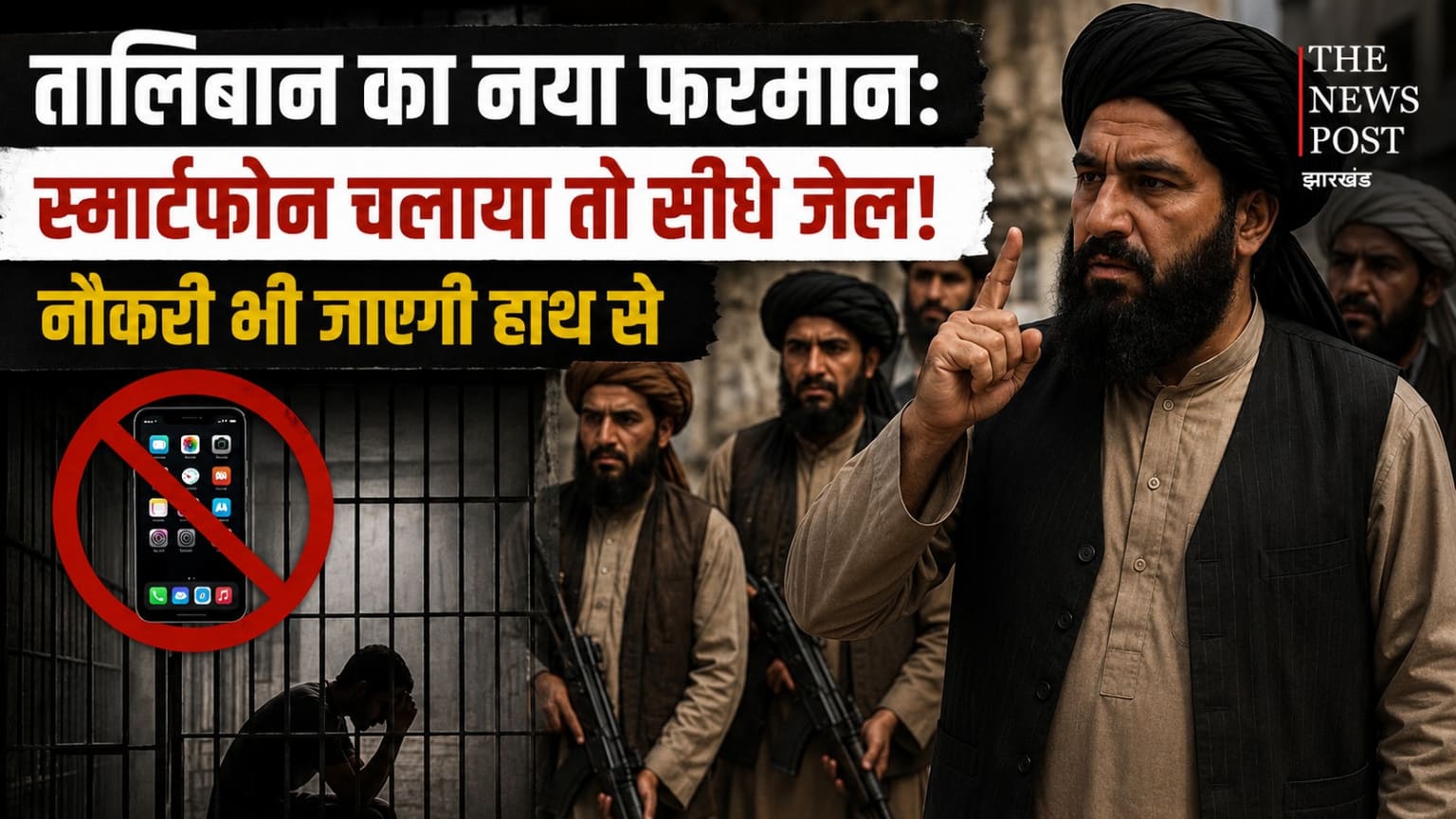 तालिबान का नया फरमान: स्मार्टफोन चलाया तो सीधे जेल! नौकरी भी जाएगी हाथ से, जानें अब तक की 5 सबसे बड़ी पाबंदियां