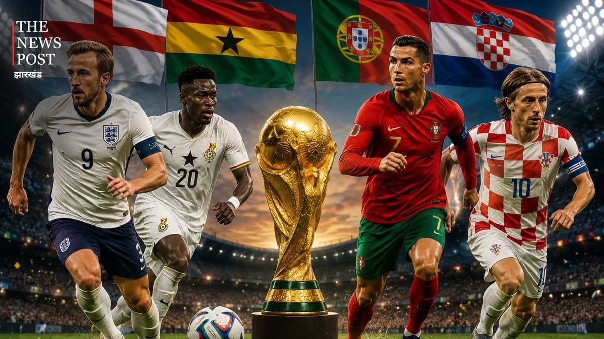 FIFA World Cup 2026: नॉकआउट की दौड़ में अहम मुकाबले, आज मैदान में उतरेंगे इंग्लैंड, पुर्तगाल और क्रोएशिया